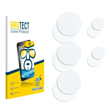 Front side of a product packaging with the brand logo BROTECT. Next to it is the corresponding screen protector.