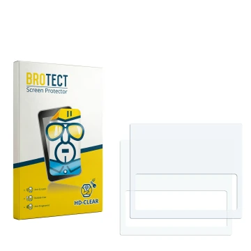 Front side of a product packaging with the brand logo BROTECT. Next to it is the corresponding screen protector.