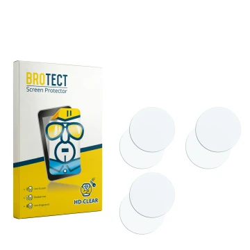 Front side of a product packaging with the brand logo BROTECT. Next to it is the corresponding screen protector.
