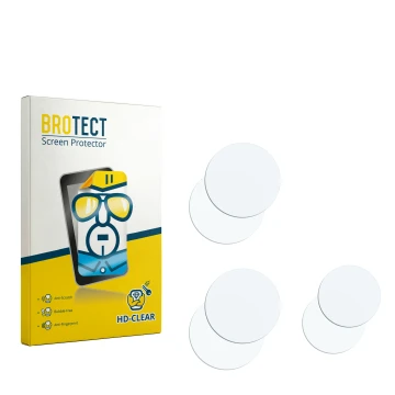 Front side of a product packaging with the brand logo BROTECT. Next to it is the corresponding screen protector.