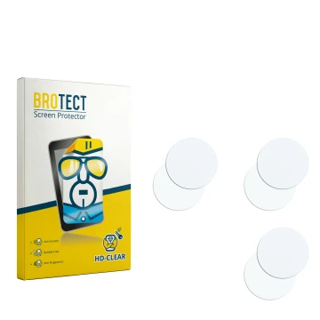 Front side of a product packaging with the brand logo BROTECT. Next to it is the corresponding screen protector.