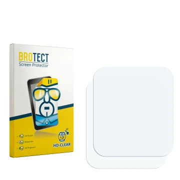 Front side of a product packaging with the brand logo BROTECT. Next to it is the corresponding screen protector.