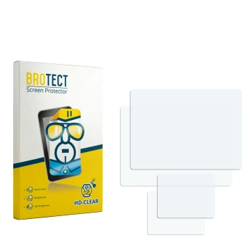 Front side of a product packaging with the brand logo BROTECT. Next to it is the corresponding screen protector.