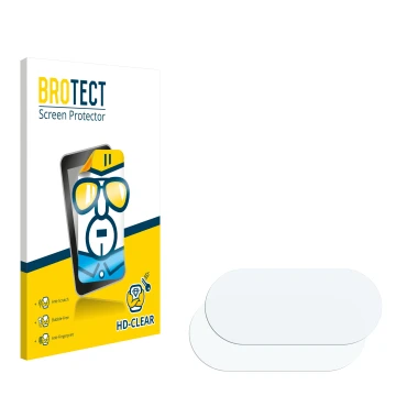 Front side of a product packaging with the brand logo BROTECT. Next to it is the corresponding screen protector.