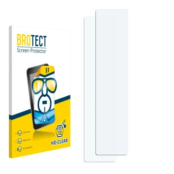 Front side of a product packaging with the brand logo BROTECT. Next to it is the corresponding screen protector.