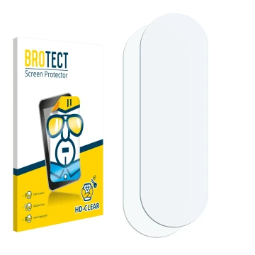 Front side of a product packaging with the brand logo BROTECT. Next to it is the corresponding screen protector.