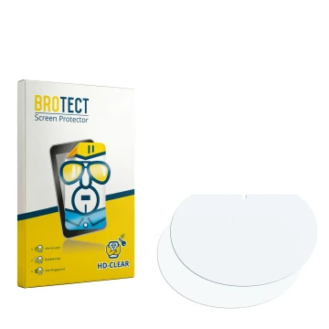 Front side of a product packaging with the brand logo BROTECT. Next to it is the corresponding screen protector.