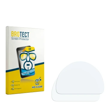 Front side of a product packaging with the brand logo BROTECT. Next to it is the corresponding screen protector.