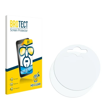 Front side of a product packaging with the brand logo BROTECT. Next to it is the corresponding screen protector.