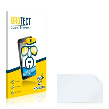 Front side of a product packaging with the brand logo BROTECT. Next to it is the corresponding screen protector.