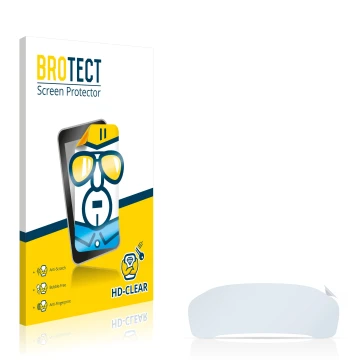 Front side of a product packaging with the brand logo BROTECT. Next to it is the corresponding screen protector.