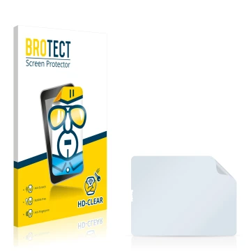 Front side of a product packaging with the brand logo BROTECT. Next to it is the corresponding screen protector.