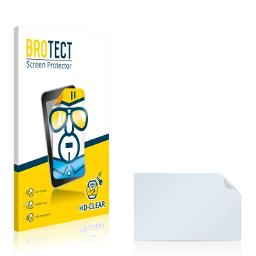 Front side of a product packaging with the brand logo BROTECT. Next to it is the corresponding screen protector.