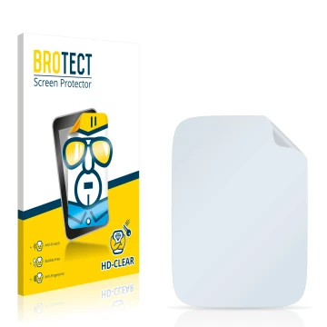 Front side of a product packaging with the brand logo BROTECT. Next to it is the corresponding screen protector.