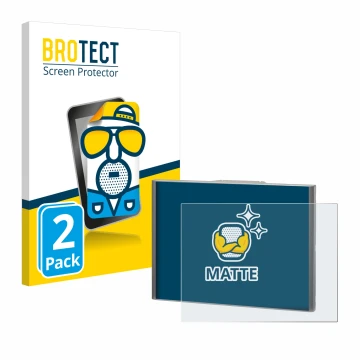 Front side of a product packaging with the brand logo BROTECT. Next to it is the device Siemens Simatic MP 377 12