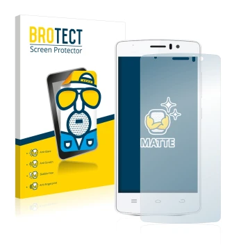 Front side of a product packaging with the brand logo BROTECT. Next to it is the device THL 4000 shown with the corresponding 