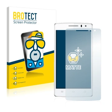 Front side of a product packaging with the brand logo BROTECT. Next to it is the device THL 2015 shown with the corresponding 