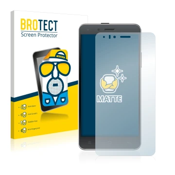 Front side of a product packaging with the brand logo BROTECT. Next to it is the device Kodak IM5 shown with the corresponding