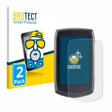 Front side of a product packaging with the brand logo BROTECT. Next to it is the device A-Rival Teasi One Classic shown with t