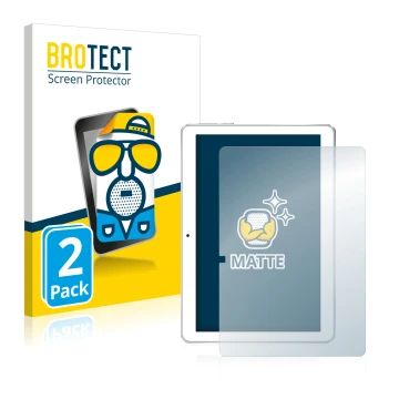 Front side of a product packaging with the brand logo BROTECT. Next to it is the device Toscido X108 10