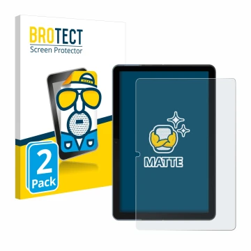 Front side of a product packaging with the brand logo BROTECT. Next to it is the device Lenovo IdeaPad Duet Chromebook 10.1