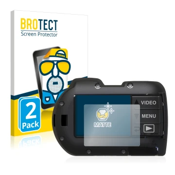 Front side of a product packaging with the brand logo BROTECT. Next to it is the device SeaLife Micro 3.0 shown with the corre