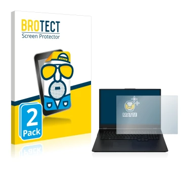 Front side of a product packaging with the brand logo BROTECT. Next to it is the device Zenec Z-E2055 shown with the correspon