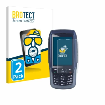 Front side of a product packaging with the brand logo BROTECT. Next to it is the device Malux SED GPH-610R shown with the corr