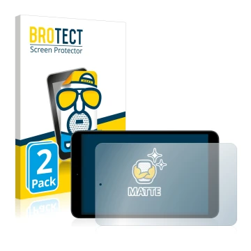 Front side of a product packaging with the brand logo BROTECT. Next to it is the device Nokia T10 shown with the corresponding