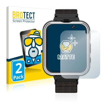 Front side of a product packaging with the brand logo BROTECT. Next to it is the device Pthtechus X32 shown with the correspon