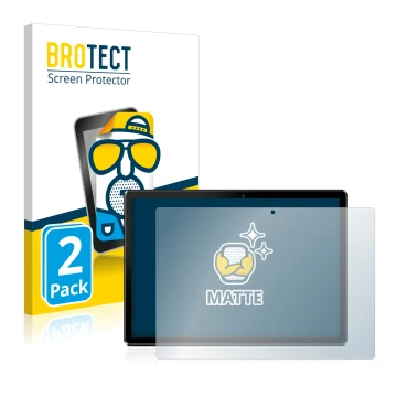 Front side of a product packaging with the brand logo BROTECT. Next to it is the device Pritom M10 10.1