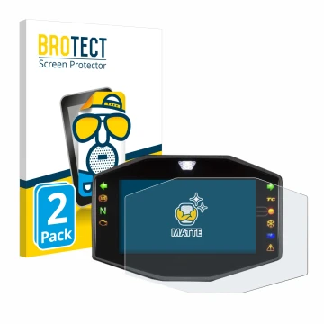 Front side of a product packaging with the brand logo BROTECT. Next to it is the device Suzuki V-Strom 1050DE 2020-2022 shown 