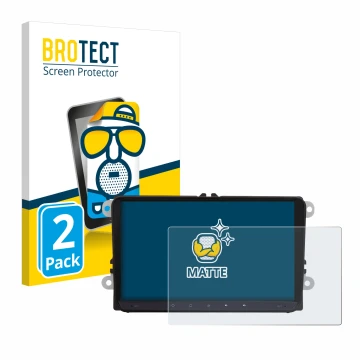 Front side of a product packaging with the brand logo BROTECT. Next to it is the device JF-Sound JF-039W6-X9C shown with the c