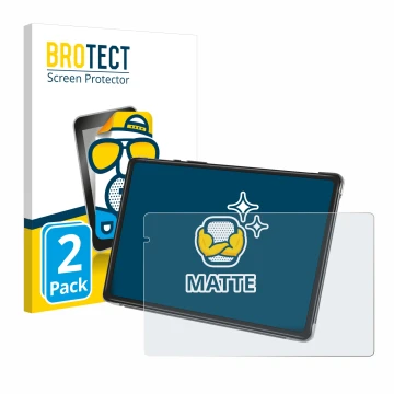 Front side of a product packaging with the brand logo BROTECT. Next to it is the device Yestel T13 shown with the correspondin