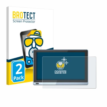 Front side of a product packaging with the brand logo BROTECT. Next to it is the device Higole Gole 1 Pro shown with the corre