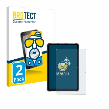 Front side of a product packaging with the brand logo BROTECT. Next to it is the device Hotwav R7 shown with the corresponding