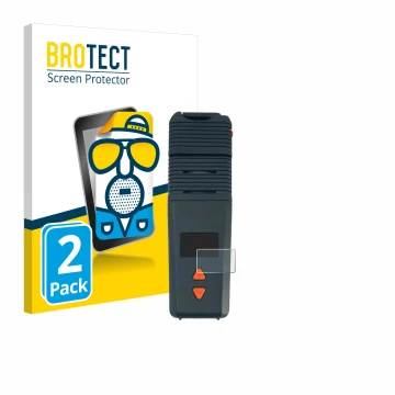 Front side of a product packaging with the brand logo BROTECT. Next to it is the device Storz & Bickel Venty Vaporizer shown w