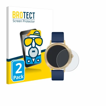 Front side of a product packaging with the brand logo BROTECT. Next to it is the device Reflex Active Series 25 shown with the