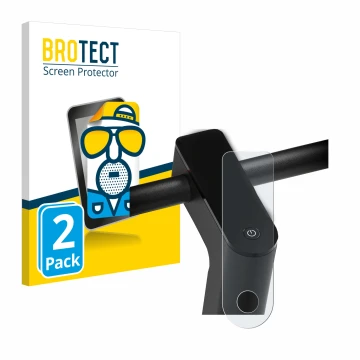 Front side of a product packaging with the brand logo BROTECT. Next to it is the device Xiaomi Mi 4 Pro (2nd Gen.) shown with 