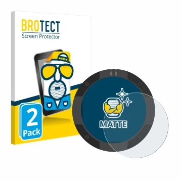 Front side of a product packaging with the brand logo BROTECT. Next to it is the device Beeline Moto II shown with the corresp
