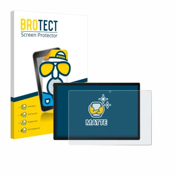 Front side of a product packaging with the brand logo BROTECT. Next to it is the device Meswao MES-B2 14