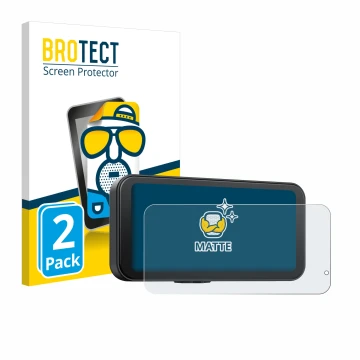 Front side of a product packaging with the brand logo BROTECT. Next to it is the device Volam JM5AMVL 6.25