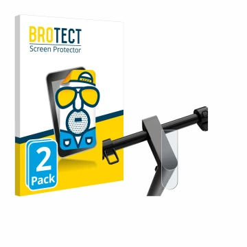 Front side of a product packaging with the brand logo BROTECT. Next to it is the device Navee S65 shown with the corresponding