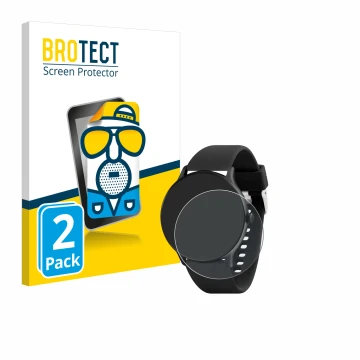 Front side of a product packaging with the brand logo BROTECT. Next to it is the device Reflex Active Series 22 shown with the
