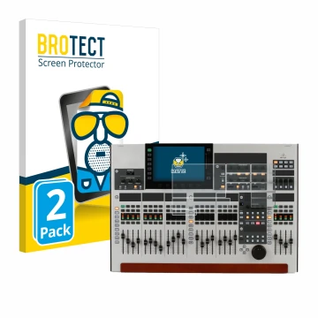 Front side of a product packaging with the brand logo BROTECT. Next to it is the device Behringer Wing (Set consisting of 11 f