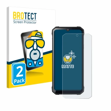 Front side of a product packaging with the brand logo BROTECT. Next to it is the device Hotwav T7S shown with the correspondin