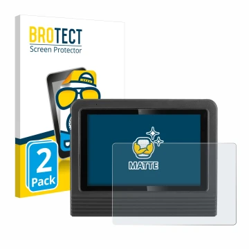 Front side of a product packaging with the brand logo BROTECT. Next to it is the device Launch X-431 V+ 5.0 Pro3S shown with t