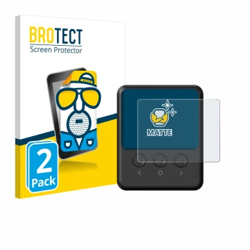 Front side of a product packaging with the brand logo BROTECT. Next to it is the device ISDT 608PD shown with the correspondin