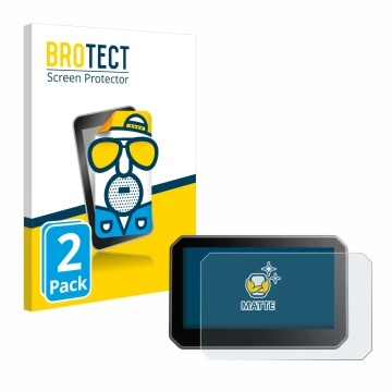 Front side of a product packaging with the brand logo BROTECT. Next to it is the device Elegoo Centauri Carbon 4,3