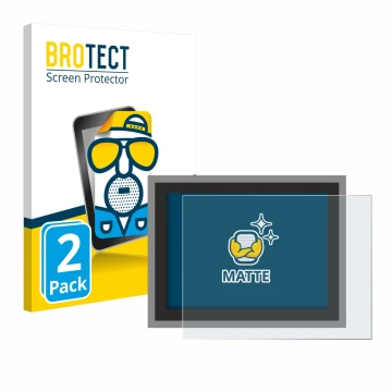 Front side of a product packaging with the brand logo BROTECT. Next to it is the device Megger MFT-X1 shown with the correspon
